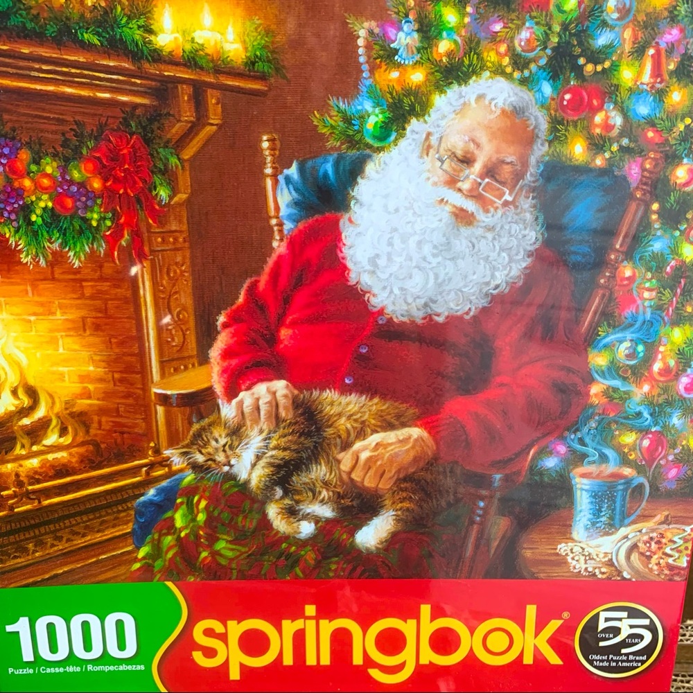 NIB 1000 piece Christmas puzzle